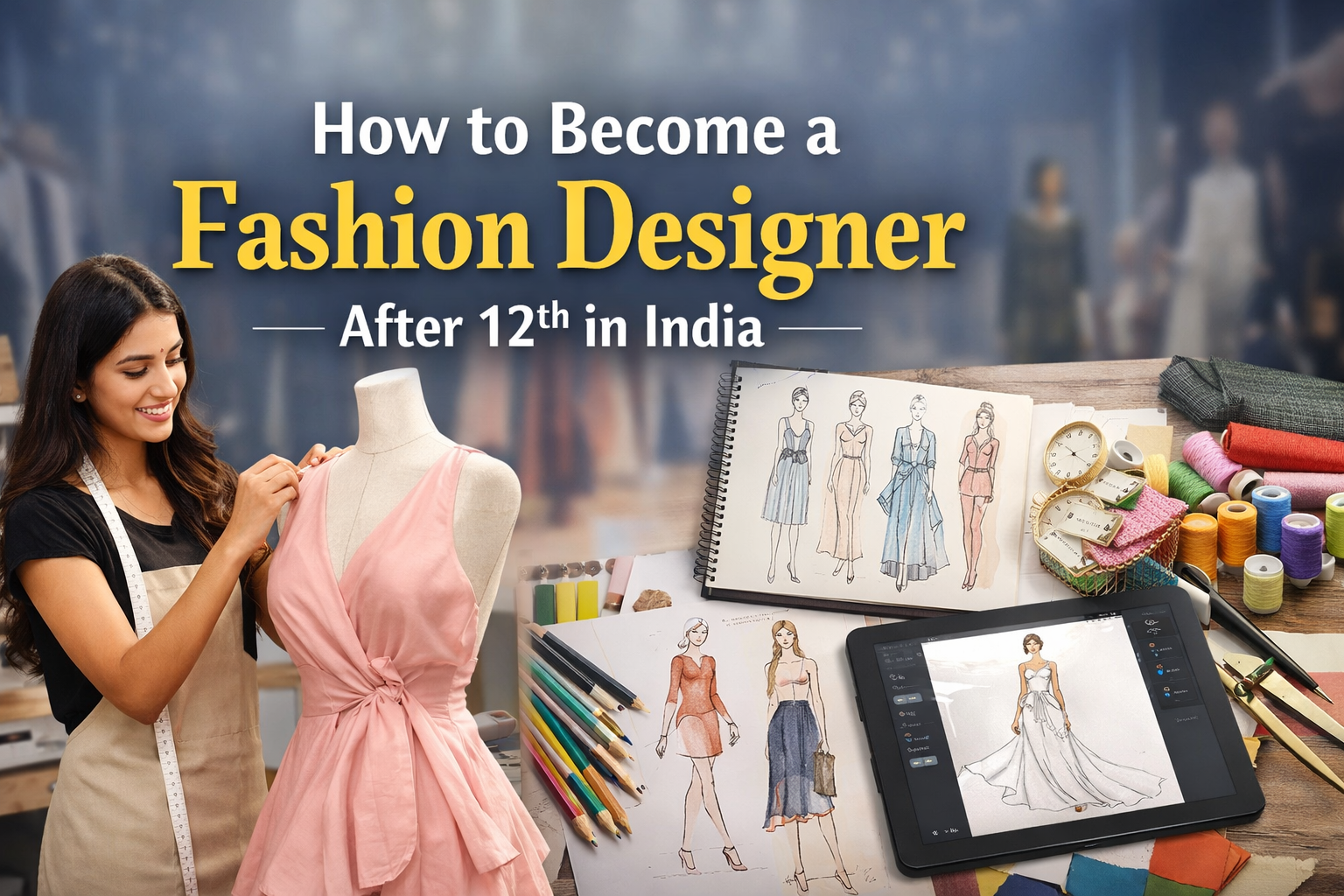 How to Become a Fashion Designer After 12th in India