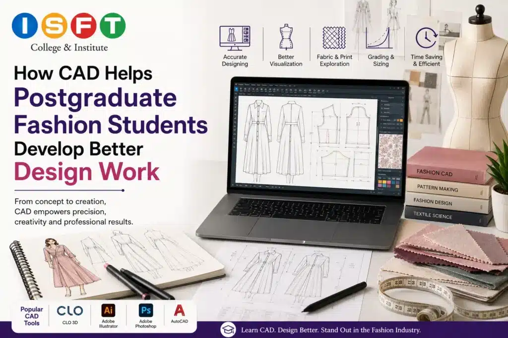 How CAD Helps Postgraduate Fashion Students Develop Better Design Work
