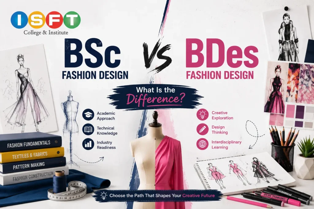BSc Fashion Design vs BDes: What Is the Difference?
