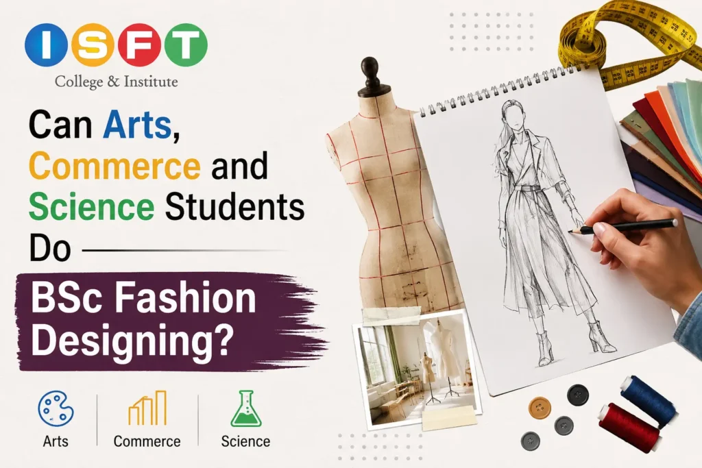 Can Arts, Commerce and Science Students Do BSc Fashion Designing