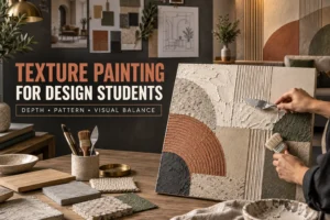 Texture Painting for Design Students: Depth, Pattern and Visual Balance