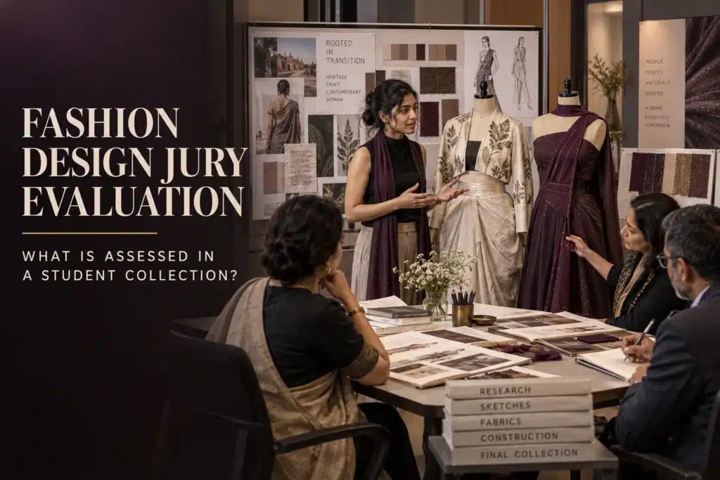 What Does a Fashion Design Jury Evaluate in a Student Collection?